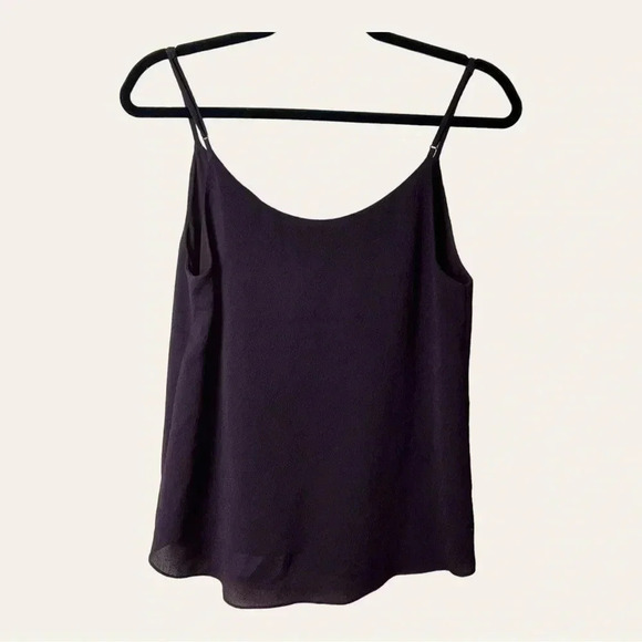 0399W. ARITZIA BABATON SPAGHETTI STRAP CAMISOLE SIZE XSMALL PLUM PURPLE IN COLOR - Picture 8 of 12